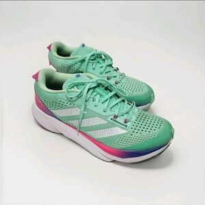 Adidas Adizero SL Pulse Mint Lucid Fuchsia W - Women Sz 6.5 - Running Maintained